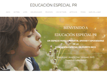 Tablet Screenshot of educacionespecialpr.info